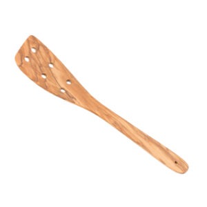 Bred spatel med hål 32cm